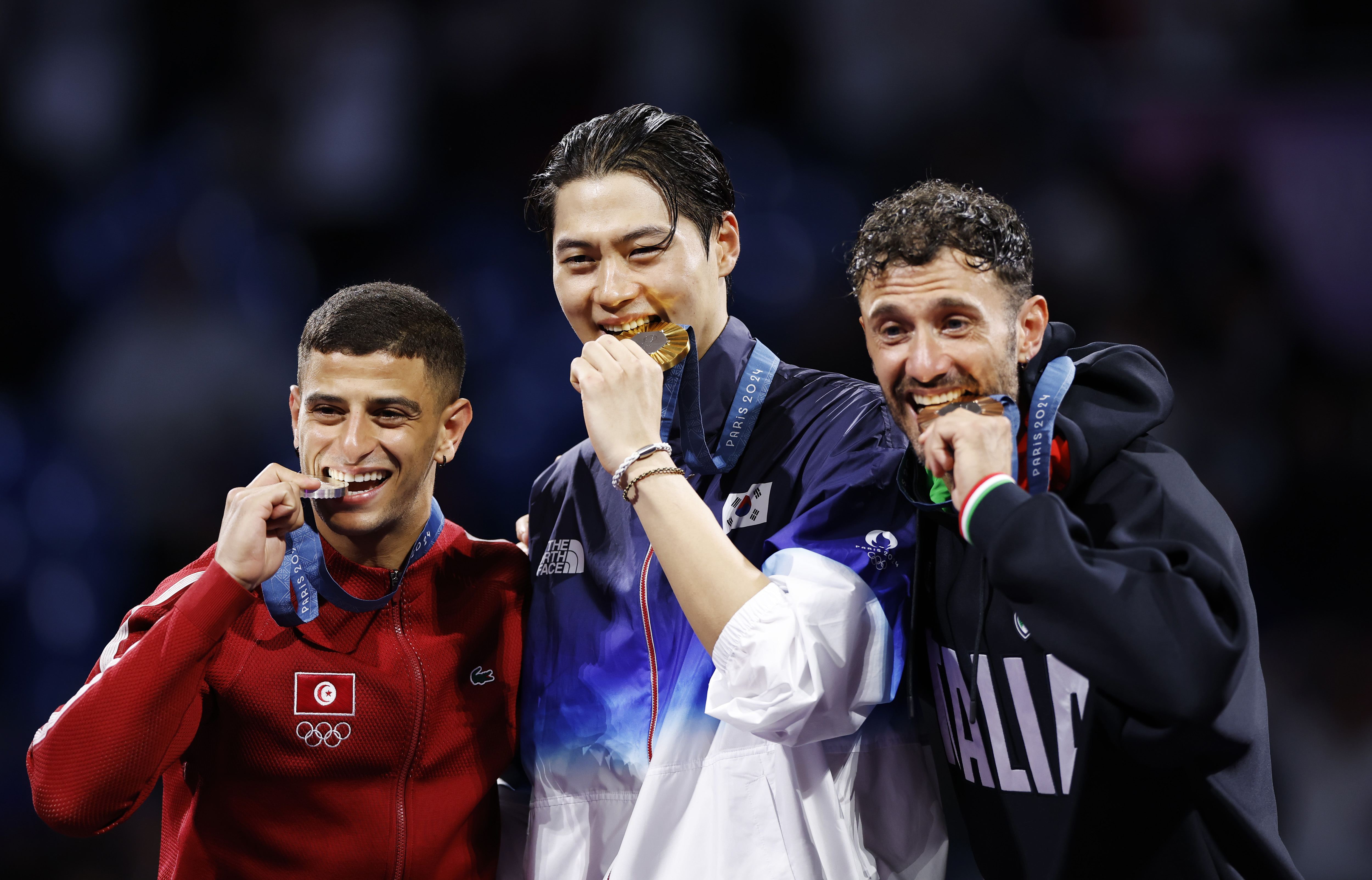 韩国运动员在击剑比赛中突破记录 韩国运动员在击剑比赛中突破记录